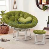  Ghế PAPASAN ĐƯỜNG KÍNH 1M2 khung thép giả mây 