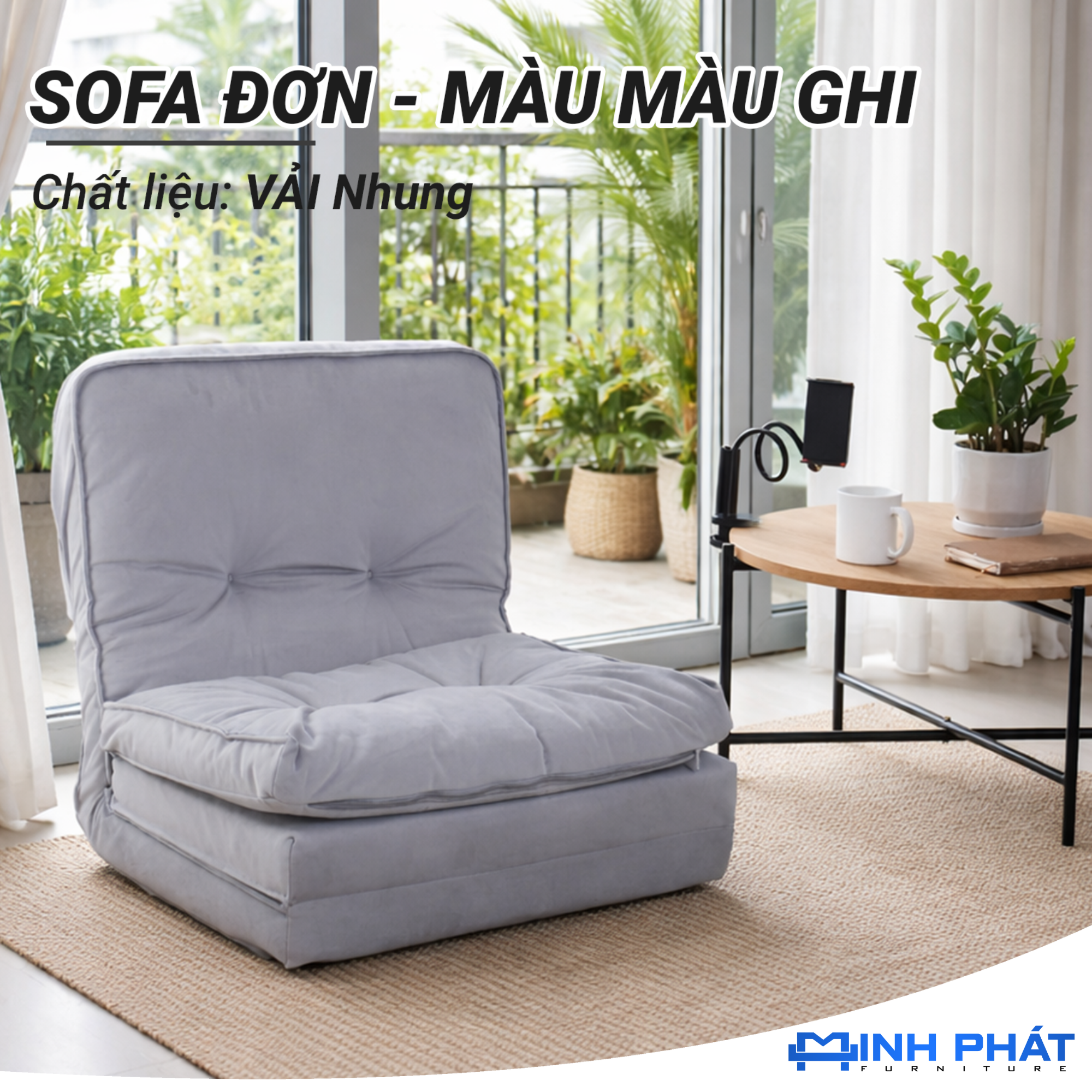  SOFA ĐA NĂNG 3 CHẾ ĐỘ MINH PHÁT FURNITURE 
