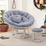  Ghế PAPASAN ĐƯỜNG KÍNH 1M2 khung thép giả mây 