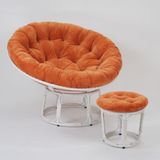  Ghế PAPASAN ĐƯỜNG KÍNH 1M2 khung thép giả mây 
