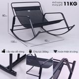  Ghế thư giãn bập bênh 2 người Minh Phát MP46 