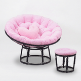  Ghế PAPASAN ĐƯỜNG KÍNH 1M2 khung thép giả mây 