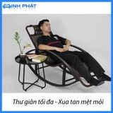  Ghế bập bênh Tanky lưng đan thủ công thiết kế cổ điển, ghế bập bênh người già, ghế bập bênh Minh Phát, ghế ban công 