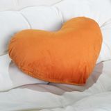  Gối ôm trái tim vải nhung bông bi kích thước 30cm x 25cm x 10cm, gối ôm trang trí, decor phòng ngủ 