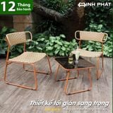  Bộ Bàn Ghế Ngoài Trời Phong Cách Châu Âu 2 Ghế 1 Bàn Minh Phát, Bàn Ghế Phòng Chờ, Bàn Ghế Ban Công, Bàn Ghế Sân Vườn 
