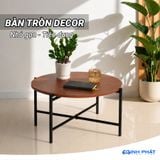  Bàn tròn decor phòng khách – bàn trà tròn nhỏ gọn hiện đại | Minh Phát Furniture 