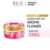  Tẩy tế bào chết dưỡng sáng da hương nước hoa Cindy Bloom Aroma Flower, 220g 