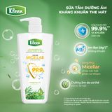  Sữa tắm Dưỡng ẩm Kháng khuẩn The mát Kleen 850g 
