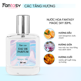  Nước Hoa Nữ Cho Học Sinh, Sinh Viên FANTASY Magic Sky Hương Năng Động 30ml 