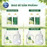  Nước rửa chén Enzyme sinh học Pure Air Hương Trà và Sả chanh, 2,3kg 