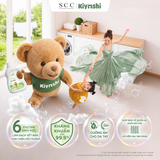  Nước Giặt Xả Quần Áo Kháng Khuẩn Cho Bé Kiyoshi 2,3kg - Mềm mại nâng niu, như yêu da bé 