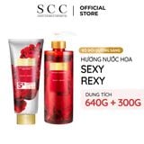  Combo Sữa tắm Sexy Rexy 640g + Sữa dưỡng thể Sexy Rexy 300g 