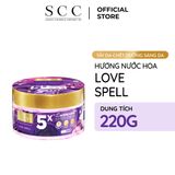  Tẩy Tế Bào Chết Hỗ Trợ Dưỡng Sáng Da Hương Nước Hoa Cindy Bloom 220g 