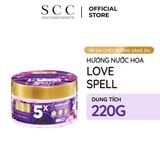  Tẩy tế bào chết dưỡng sáng da hương nước hoa Cindy Bloom Love Spell, 220g 
