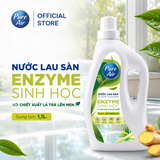  Nước lau sàn Enzyme sinh học Pure Air Hương Trà và Sả chanh/Gừng, 1,1L 