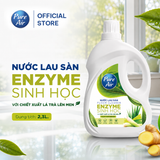  Nước lau sàn Enzyme sinh học Pure Air Hương Trà và Sả chanh/Gừng, 2,3L 
