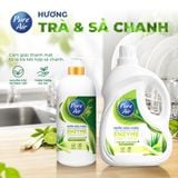  Nước rửa chén Enzyme sinh học Pure Air Hương Trà và Sả chanh, 2,3kg 