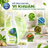  Nước lau đa năng Enzyme sinh học Pure Air Hương Trà và Sả chanh, 460ml 