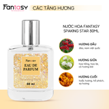  Nước Hoa Nữ Cho Học Sinh, Sinh Viên FANTASY Sparkling Stars Hương Quyến Rũ 30ml 