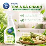  Nước lau đa năng Enzyme sinh học Pure Air Hương Trà và Sả chanh, 460ml 