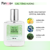  Nước Hoa Nữ Cho Học Sinh, Sinh Viên FANTASY Crystal Rain Hương Tươi Mát 30ml 
