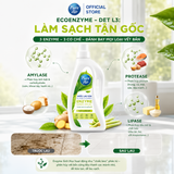  Nước lau sàn Enzyme sinh học Pure Air Hương Trà và Sả chanh, 2,3L 