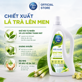  Nước lau sàn Enzyme sinh học Pure Air Hương Trà và Sả chanh, 2,3L 
