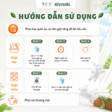  Nước Giặt Xả Quần Áo Kháng Khuẩn Cho Bé Tươi Mát Kiyoshi 2,3kg - Mềm mại nâng niu, như yêu da bé 