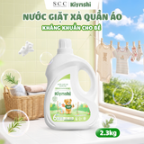  Nước Giặt Xả Quần Áo Cho Bé Kiyoshi 2,3kg - Mềm mại nâng niu da bé 