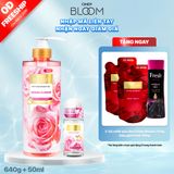  Combo Sữa tắm nước hoa 640g +và Lăn khử mùi sáng da Hương nước hoa Cindy Bloom 50ml (Aroma Flower) 