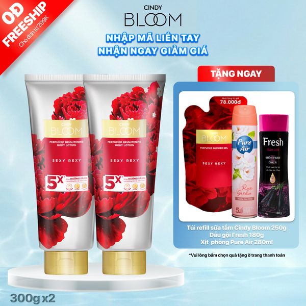 Combo 2 Sữa dưỡng thể Sexy Rexy 300g