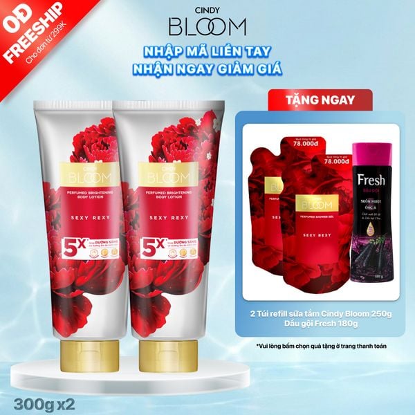 Combo 2 Sữa dưỡng thể Sexy Rexy 300g