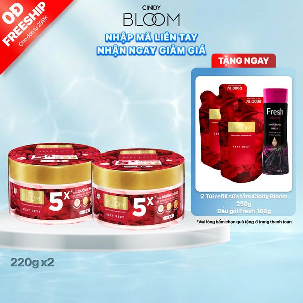 Combo 2 Tẩy tế bào da chết Sexy Rexy 220g