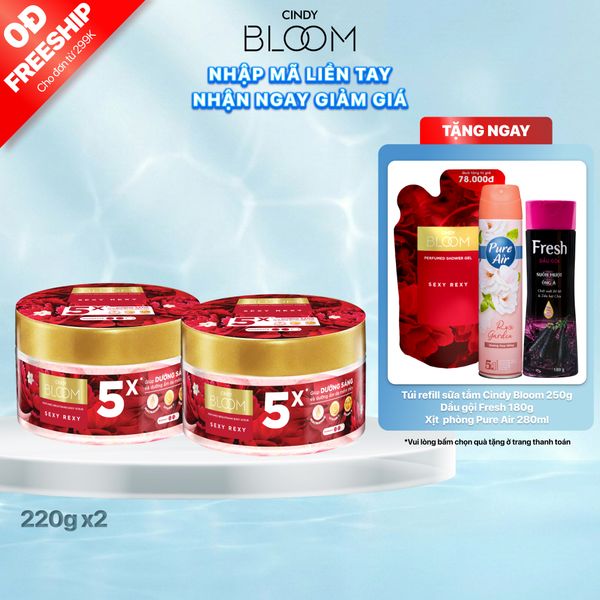 Combo 2 Tẩy tế bào da chết Sexy Rexy 220g