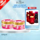  Combo 2 Tẩy tế bào da chết Aroma Flower 220g 