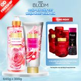  Combo Sữa tắm Aroma Flower 640g + Sữa dưỡng thể Aroma Flower 300g 