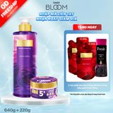  Combo Sữa tắm Love Spell 640g + Tẩy tế bào da chết Love Spell 220g 