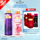  Combo 2 Sữa tắm nước hoa Cindy Bloom 640g (Love Spell + Aroma Flower) 