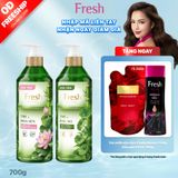  Sữa tắm Fresh Natural Tre & Hoa sen/ Rau má, 700g 