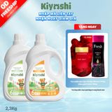  Nước Giặt Xả Quần Áo Cho Bé Kiyoshi 2,3kg - Mềm mại nâng niu da bé 
