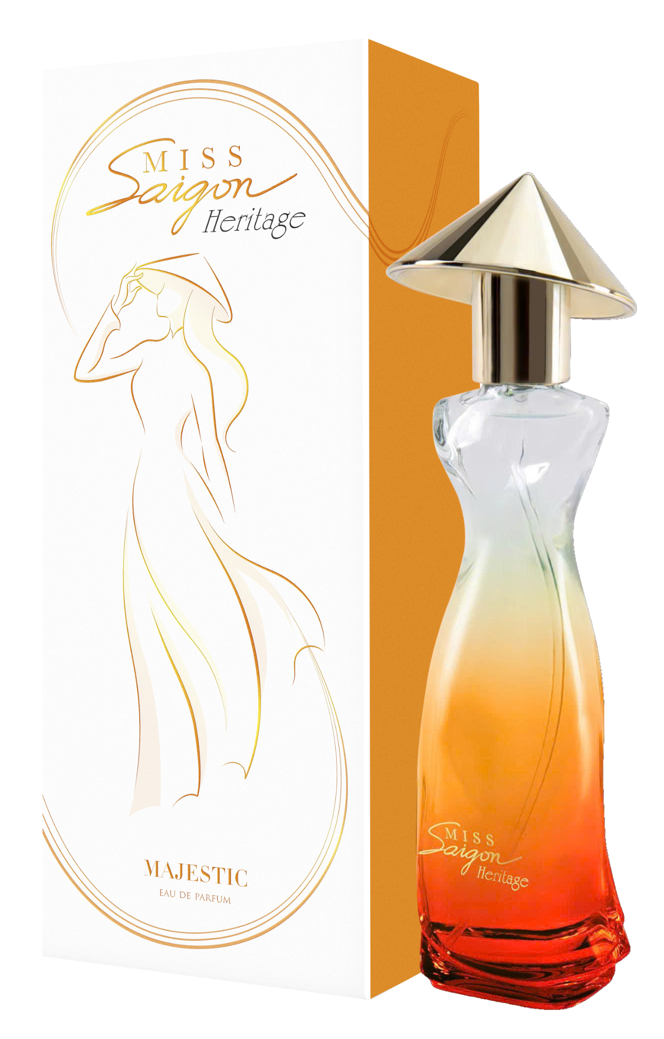  Nước Hoa Miss Saigon Heritage 50ml Cuốn Hút - Thanh Khiết - Uyển Chuyển 