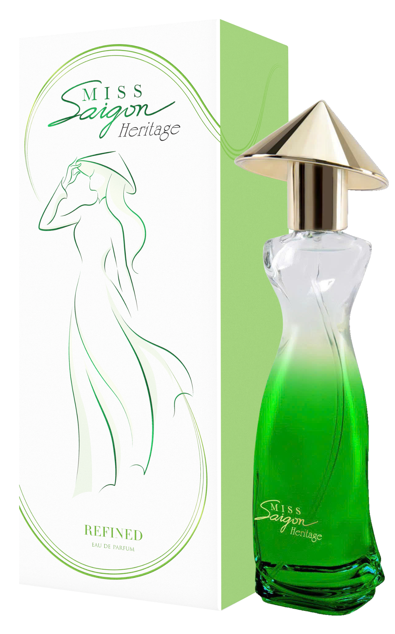  Nước Hoa Miss Saigon Heritage 50ml Cuốn Hút - Thanh Khiết - Uyển Chuyển 