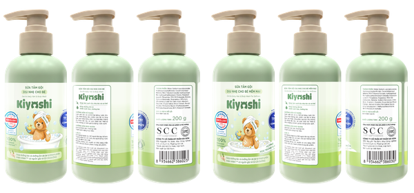 Sữa tắm gội dịu nhẹ cho bé, Kiyoshi 200g