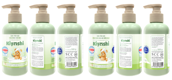 Sữa tắm gội dịu nhẹ cho bé Mềm mại, Kiyoshi 500g