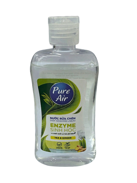 [Gift] Nước rửa chén Enzyme sinh học Pure Air Hương Trà và Gừng, 100g