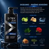  Sữa tắm mát lạnh Hương nước hoa Dynik - Dynamic, 650g 