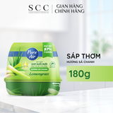  Sáp Thơm Khử Mùi PURE AIR Đuổi Muỗi Hương Ổi/Sả Chanh/Cà Phê/Trái Cây 180g 
