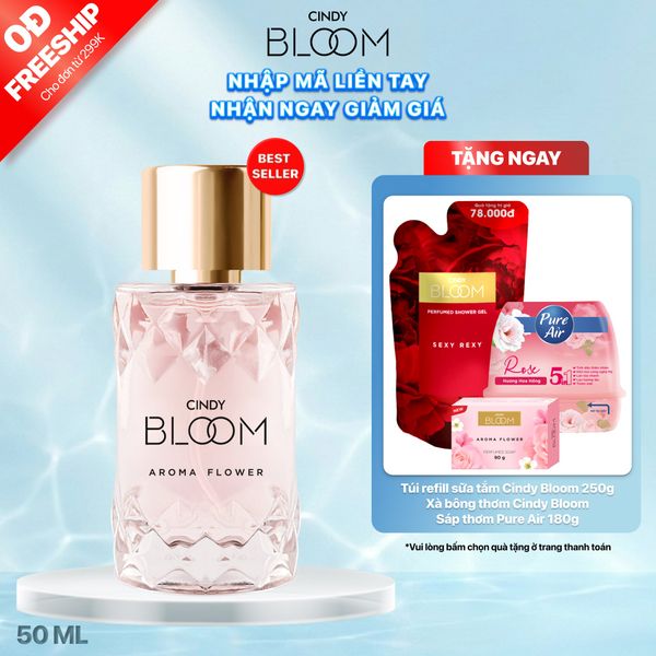 Nước Hoa Nữ CINDY BLOOM Aroma Flower Hương Ngọt Ngào Nữ Tính 50ml/chai