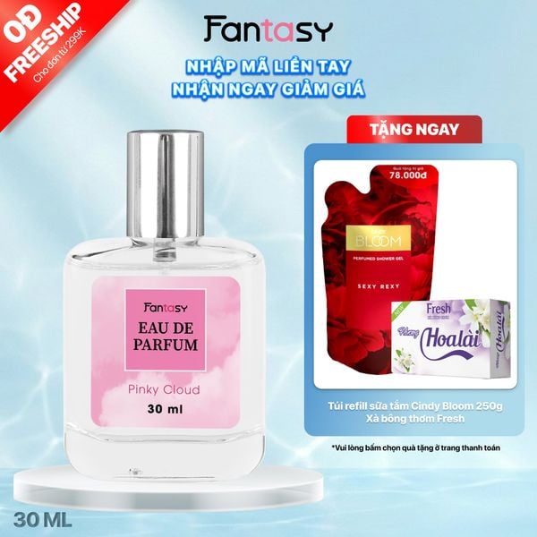 Nước Hoa Nữ Cho Học Sinh, Sinh Viên FANTASY Pinky Cloud Hương Ngọt Ngào 30ml