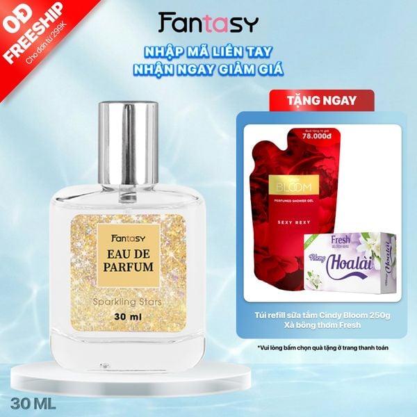 Nước Hoa Nữ Cho Học Sinh, Sinh Viên FANTASY Sparkling Stars Hương Quyến Rũ 30ml